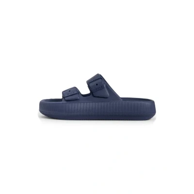 Afbeelding van Fila Tireno Badslippers, Heren, Maat: 41, navy Kunststof
