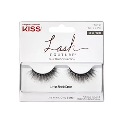 Afbeelding van Kiss My Face Lash Couture (1 Pair) Luxurious False Eyelashes #little black dress