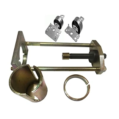 Afbeelding van DR TOOLS Achteraslager trekker pers gereedschap montagegereedschap en demontagegereedschap set inpersgereedschap achteras lager bus Silentlagergereedschap Persbus