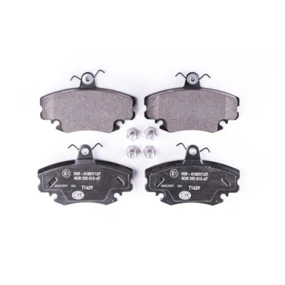 Afbeelding van HELLA 8DB 355 012 671 Remblokkenset Niet geschikt voor slijtage waarschuwingscontact RENAULT: CLIO 2, TWINGO 1, Super 5 Hatchback, DACIA: Sandero I