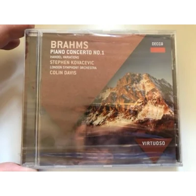 Afbeelding van Brahms: Piano Concerto No. 1; Handel Variations