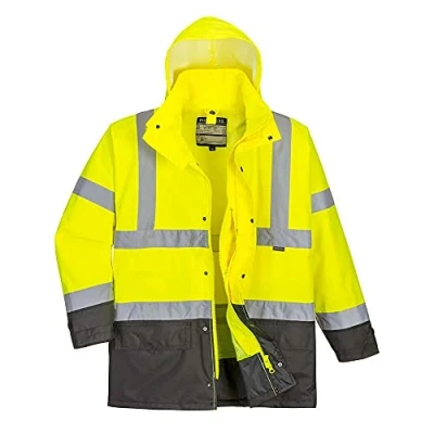 Afbeelding van 5 in 1 Hi Vis Executive Jacket, kleurgrijs Talla Medium