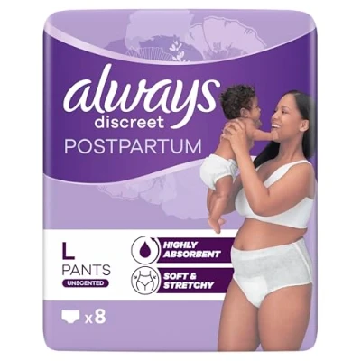 Image de Always Discreet Culotte post partum Taille L