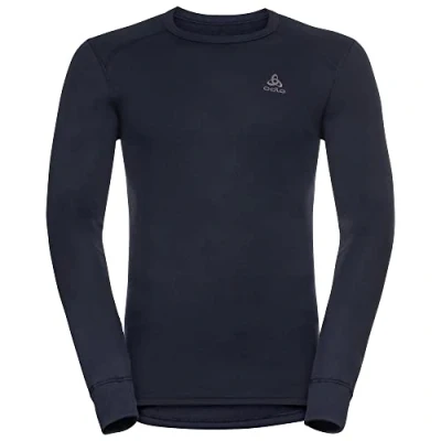 Afbeelding van ODLO CREW NECK Active Hemd, Heren, Maat: 42/44, Dark sapphire