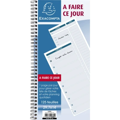 Afbeelding van Exacompta 5380E 5x Carnet spiralé A FAI