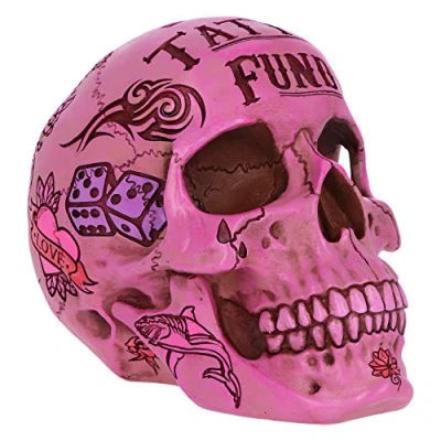 Afbeelding van Nemesis Now Spaarpot Tattoo Fund (Pink) Roze