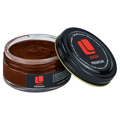 Afbeelding van Lenzen Premium schoencrème, voedende crème voor glad en generfd leer