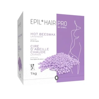Afbeelding van SIBEL EHP Hot Wax Pearls Lavender 1kg