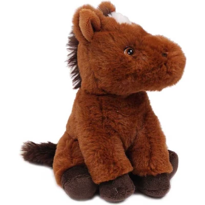 Afbeelding van Eco Knuffel Paard zittend 20 cm