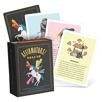 Afbeelding van Knock Affirmators! Deluxe Deck: 100 Affirmation Cards