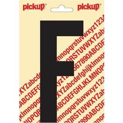 Afbeelding van Plakletter Nobel Sticker letter F Pickup