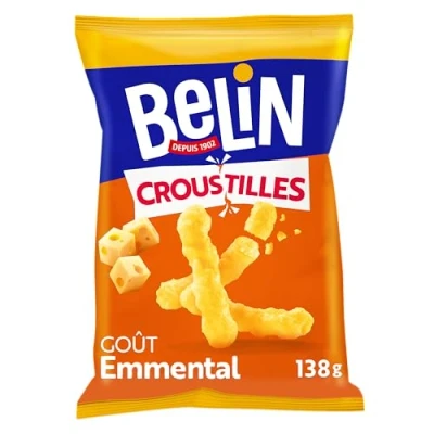 Afbeelding van Belin Chips Emmental smaak, 138 g