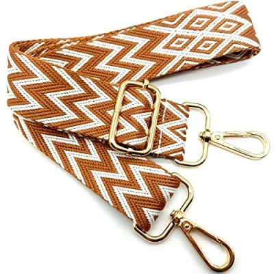 Afbeelding van Vervangende verstelbare schouderriem, handtasriem, vervanging, universele reserve riem met gouden gesp voor dames, handtas, schoudertas, accessoires, 05