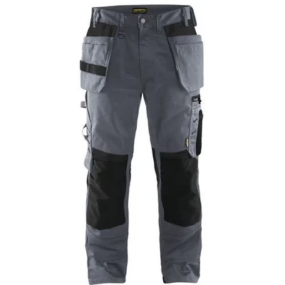 Image de Pantalon artisan gris/noir