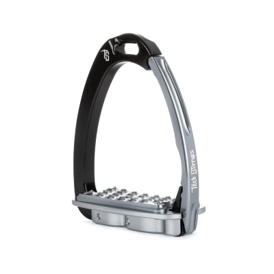 Image de Tech Stirrups Étriers Venice Sloped EVO Noir/Titanium Adult