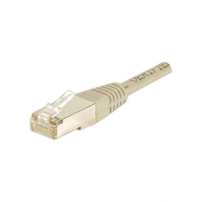 Afbeelding van exertis Connect Verbindingskabel RJ 45 (M) naar 50 cm F/UTP (ScTP) CAT 5e gevormd grijs