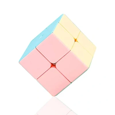 Afbeelding van Magische kubus pastelkleuren, glad zonder stickers, Holy Hand Legend Macaron, foutcorrectie en eenvoudige rotatie, Speedcubing, 3D puzzel, afgeronde hoeken