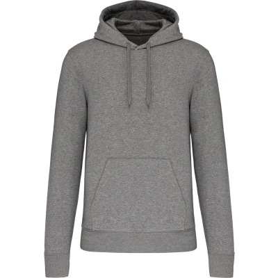 Afbeelding van Kariban Ecologische herensweater met capuchon K4027 Grey Heather