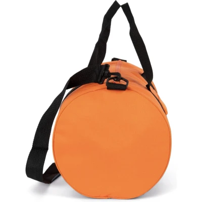 Afbeelding van Kimood Gerecycleerde buisvormige tas met zak op de voorkant KI0655 Orange Zest