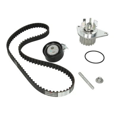 Afbeelding van HEPU PK08461 Waterpomp + Distributieriem Set 104 PEUGEOT: Partner I Van, 206 Hatchback, 207 CITROËN: Berlingo / First I, C3 II