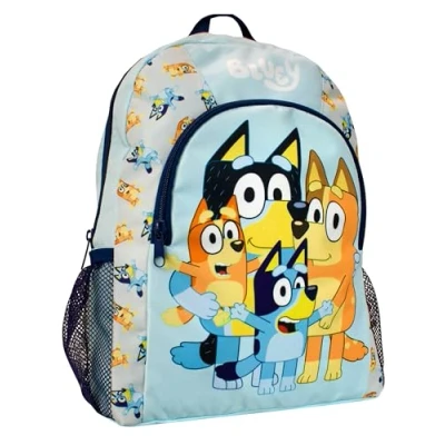Afbeelding van Bluey Rugzak voor kinderen, Bingo Chilli Bandit, kindertas, blauw, eenheidsmaat, Blauw