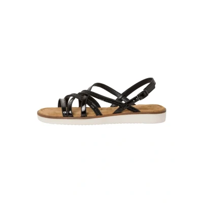 Afbeelding van Tamaris Sandalen zwart Leer Dames Maat 37