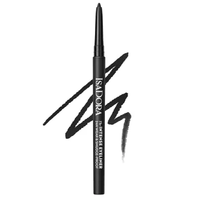 Afbeelding van IsaDora The Intense Eyeliner 24H Wear And Smudge proof 60 Black