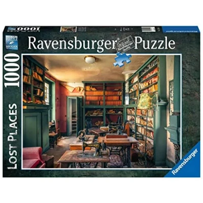 Afbeelding van Ravensburger Puzzle Mysterious castle library Lost Places 1000 Teile