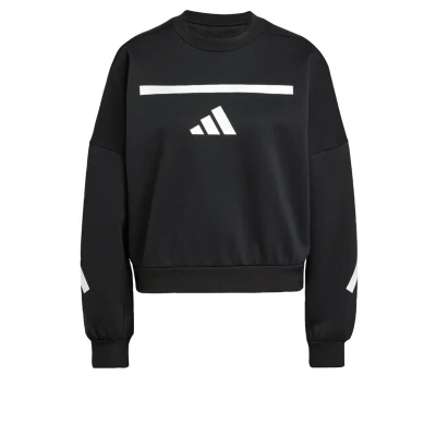 Afbeelding van adidas Sportswear Sweater Black white, Dames, Maat: XXS, white