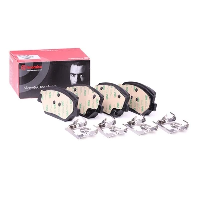 Afbeelding van BREMBO P 07 007 Remblokkenset Met akoestische slijtagewaarschuwing anti kreukplaat toebehoren OPEL: Insignia B Grand Sport