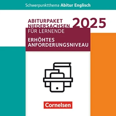 Afbeelding van Schwerpunktthema Abitur Englisch Sekundarstufe II. Pflichtmaterialien Niedersachsen 2025 Paket für Lernende das erhöhte Anforderungsniveau Texthefte