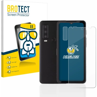 Afbeelding van BROTECT Screenprotector voor Caterpillar Cat S75 (Voor+Camera) Folie Beschermfolie Beschermglas transparant