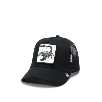 Afbeelding van Goorin Bros Trucker THE Deadliest Scorpion Pet, Heren, Maat: One Size, Schwarz