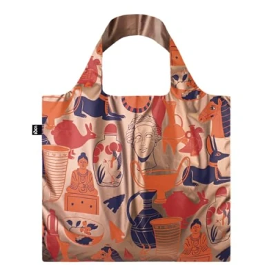Afbeelding van LOQI Bag Ancient Artifacts Metallic Rose Gold