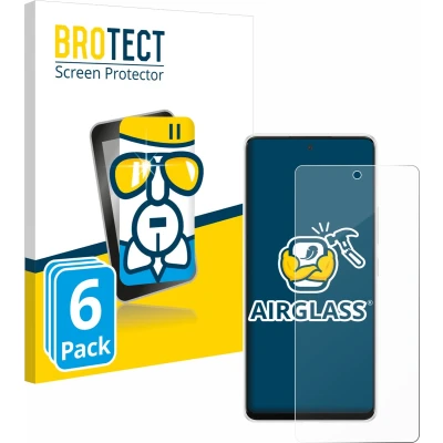 Afbeelding van BROTECT Screenprotector voor Samsung Galaxy A53 5G Folie Beschermfolie Beschermglas transparant (6 Stuks)