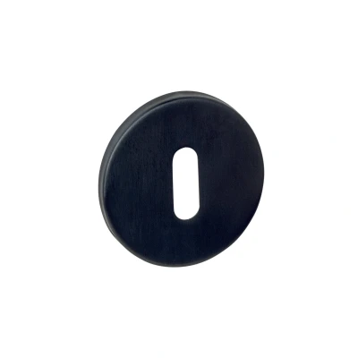 Afbeelding van Intersteel Sleutelrozetten verdekt ø52x6mm PVD zwart