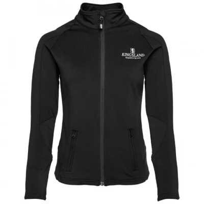 Afbeelding van Kingsland Fleecejas Functioneel Dames Zwart L