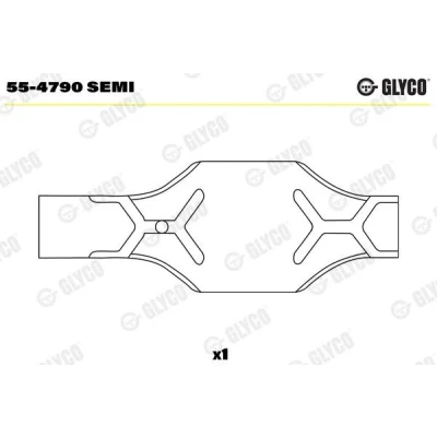 Afbeelding van Glyco Penbus 55 4790 SEMI