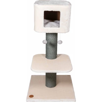 Afbeelding van Jack And Vanilla Krabpalen Krabpaal Judy Crème/grijs 60x60x115cm 42/0118 177292
