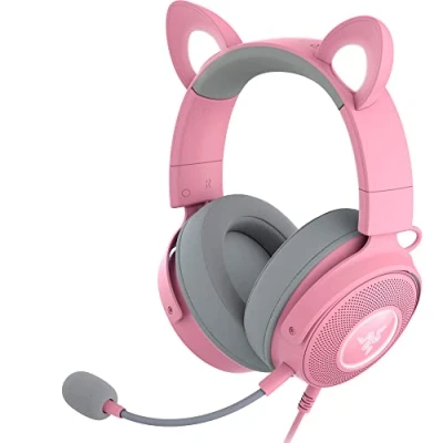 Afbeelding van Razer Kraken V2 Pro Headset Kitty Editie Quartz