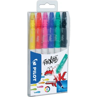 Afbeelding van Pilot Viltstift Frixion Colors, Etui Met 6 Stuks