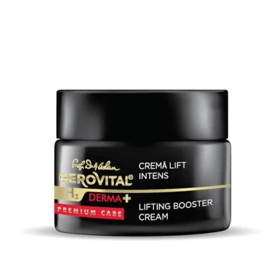 Afbeelding van Intensieve nachtcrème, hydraterende werking, herstelt de stevigheid en elasticiteit van huid, 50 ml, Gerovital H3 Derma+ Premium Care