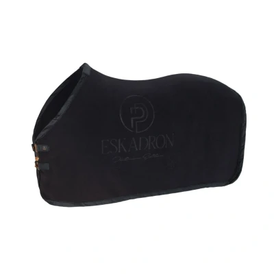 Image de Eskadron Platinum Couvertures Anti Transpiration Fleece Stamp Noir XXS
