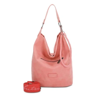 Afbeelding van Fritzi aus Preußen Schoudertas Rub Iggi04 Hobo Bag Papaya Zalmroze