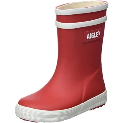 Afbeelding van Aigle BABY FLAC Unisex Regenlaarzen voor kinderen, Maat: 20, Rouge Kunststof