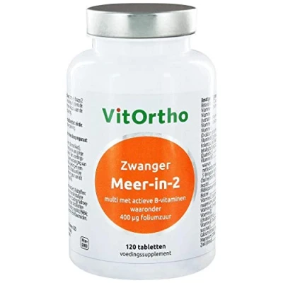 Afbeelding van Vitortho Meer in 2 zwanger 120 tabletten