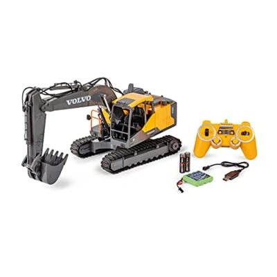 Afbeelding van Carson Modellsport 907339 Raupenbagger Volvo 1:16 RC functiemodel voor beginners Elektro Bouwvoertuig Incl. accu, oplader en batterijen de zender