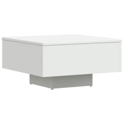 Image de vidaXL Table basse blanc 60x60x31,5 cm bois d&#039;ingénierie806885