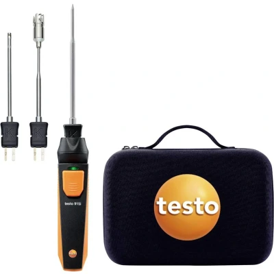 Afbeelding van Testo Temperatuursensor 60 +400 C Met Bluetooth voor smartphones, luchtsensor, dompel en insteeksensor, oppervlaktesensor