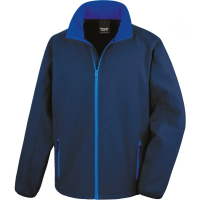 Afbeelding van Result Core Printable Soft Shell R231M Navy / Royal